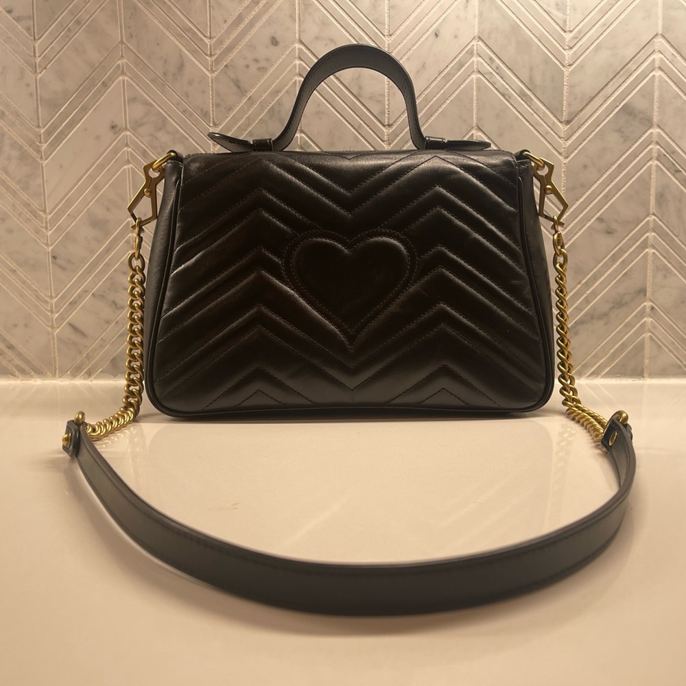 Gucci Marmont Small Top Handle - Picture 14 of 14